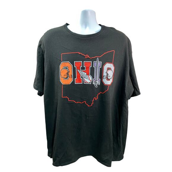 Ohio State 4 Sports Buckeyes, Cavs, Browns, Guardians size 2XL Shirt - Picture 1 of 9